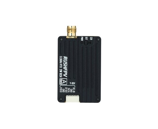 Відеопередавач (VTX) RushFPV 3.3G 2W VTX + antenna (CC-01)