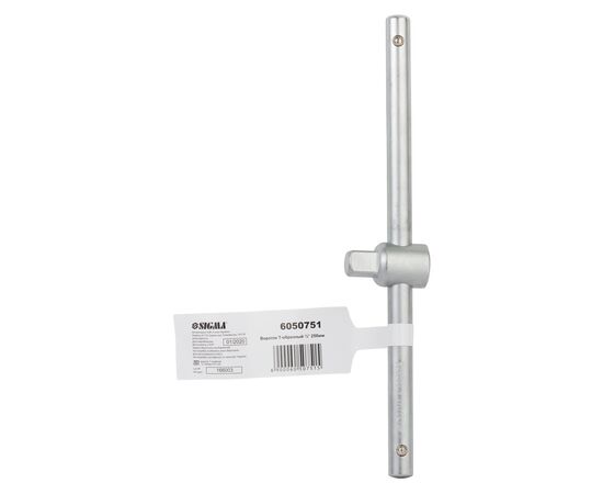 Ключ Sigma вороток Т-подібний 1/2" 250мм CrV mid (6050751), зображення 2