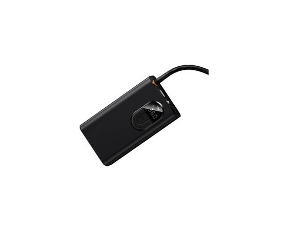 Автомобильный компрессор Baseus Energy Source Inflator Pump Black (CRNL040001), изображение 3 Автомобильный компрессор Baseus Energy Source Inflator Pump Black (CRNL040001), изображение 3