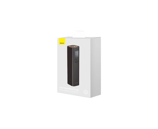 Автомобильный компрессор Baseus Super Mini Inflator Pump Black (CRCQ000001), изображение 11 Автомобильный компрессор Baseus Super Mini Inflator Pump Black (CRCQ000001), изображение 11