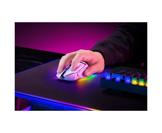 Мышка Razer Basilisk V3 Pro 35K Wireless/Bluetooth White (RZ01-05240200-R3G1), изображение 10 Мышка Razer Basilisk V3 Pro 35K Wireless/Bluetooth White (RZ01-05240200-R3G1), изображение 10