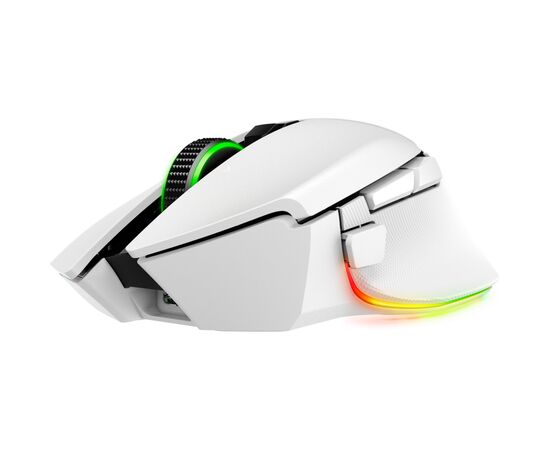 Мышка Razer Basilisk V3 Pro 35K Wireless/Bluetooth White (RZ01-05240200-R3G1), изображение 3 Мышка Razer Basilisk V3 Pro 35K Wireless/Bluetooth White (RZ01-05240200-R3G1), изображение 3