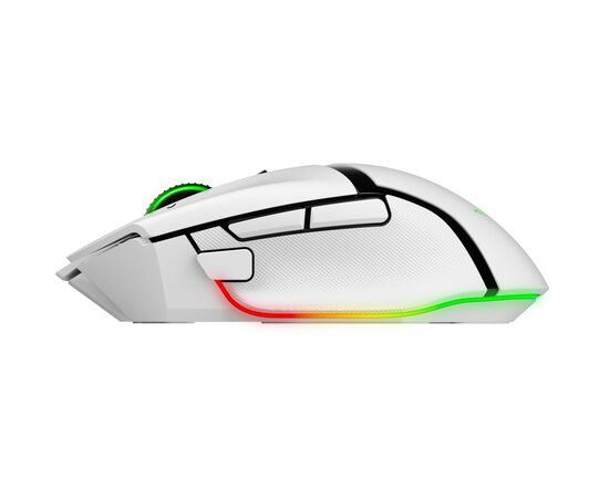 Мышка Razer Basilisk V3 Pro 35K Wireless/Bluetooth White (RZ01-05240200-R3G1), изображение 4 Мышка Razer Basilisk V3 Pro 35K Wireless/Bluetooth White (RZ01-05240200-R3G1), изображение 4