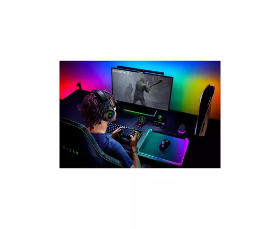 Наушники Razer Kraken V4 Pro Wireless Black (RZ04-05160100-R3M1), изображение 8 Наушники Razer Kraken V4 Pro Wireless Black (RZ04-05160100-R3M1), изображение 8