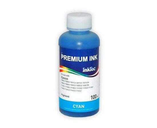 Чернила InkTec Epson C79/91 Т26/27 ТХ106/117 S22/SX130/420 Cyan Pigment (E0013-100MC)