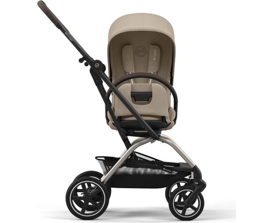 Коляска Cybex Eezy S Twist+ 2 TPE B Almond Beige (с бампером) (524000127), изображение 3 Коляска Cybex Eezy S Twist+ 2 TPE B Almond Beige (с бампером) (524000127), изображение 3