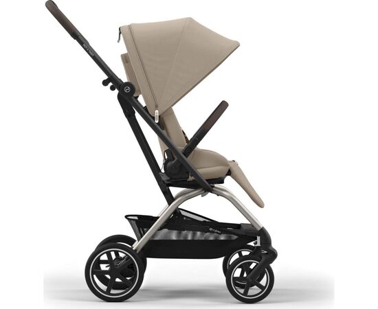 Коляска Cybex Eezy S Twist+ 2 TPE B Almond Beige (с бампером) (524000127), изображение 4 Коляска Cybex Eezy S Twist+ 2 TPE B Almond Beige (с бампером) (524000127), изображение 4