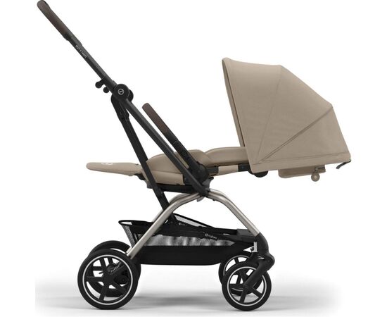Коляска Cybex Eezy S Twist+ 2 TPE B Almond Beige (с бампером) (524000127), изображение 5 Коляска Cybex Eezy S Twist+ 2 TPE B Almond Beige (с бампером) (524000127), изображение 5