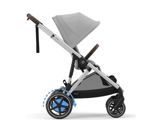 Коляска Cybex eGazelle S SLV Stone Grey (524000523), изображение 2 Коляска Cybex eGazelle S SLV Stone Grey (524000523), изображение 2