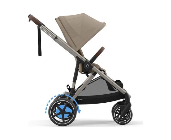 Коляска Cybex eGazelle S TPE Almond Beige (524000547), изображение 2 Коляска Cybex eGazelle S TPE Almond Beige (524000547), изображение 2