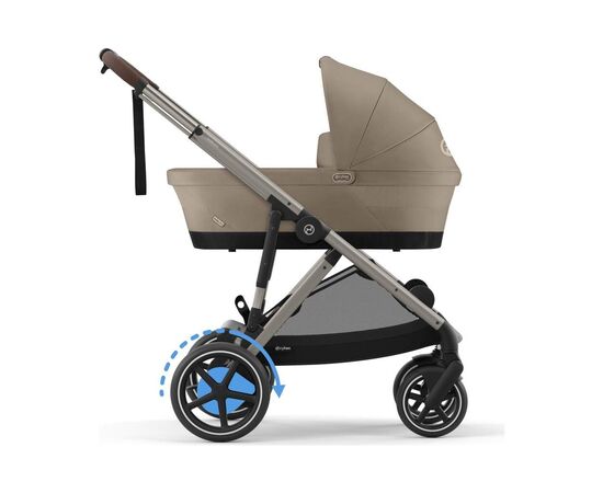 Коляска Cybex eGazelle S TPE Almond Beige (524000547), изображение 8 Коляска Cybex eGazelle S TPE Almond Beige (524000547), изображение 8