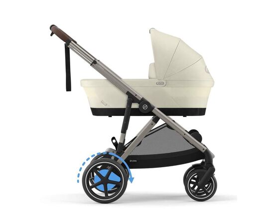 Коляска Cybex eGazelle S TPE Seashell Beige (524000541), изображение 8 Коляска Cybex eGazelle S TPE Seashell Beige (524000541), изображение 8