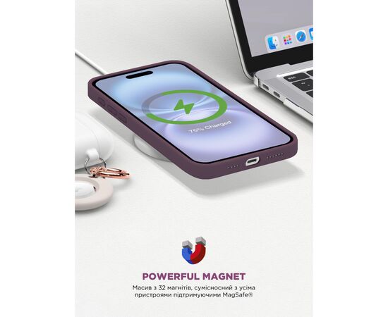 Чохол до мобільного телефона Armorstandart ICON2 MagSafe Apple iPhone 16 Plum (ARM81312), зображення 9
