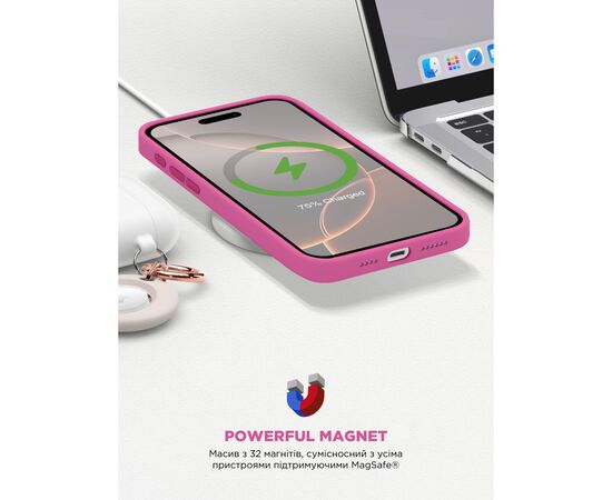 Чехол для мобильного телефона Armorstandart ICON2 MagSafe Apple iPhone 16 Pro Max Fuchsia (ARM81324), изображение 9