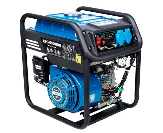 Генератор Enersol инверторный, 5.5kW, двиг. GP236, электростартер (EPG-5500IOE)