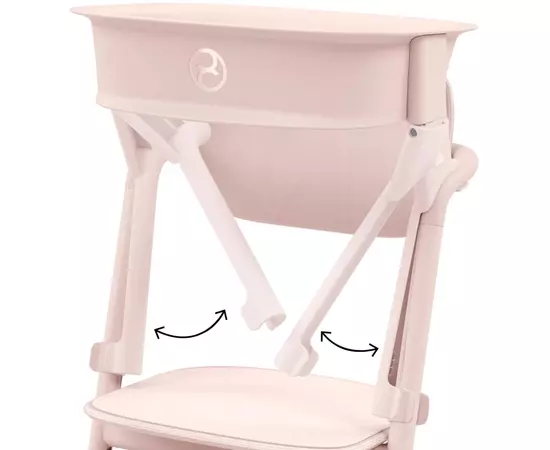 Детский стульчик Cybex Обучающая башня Lemo Pearl Pink (523001319), изображение 3 Детский стульчик Cybex Обучающая башня Lemo Pearl Pink (523001319), изображение 3