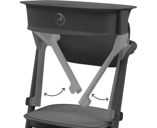 Детский стульчик Cybex Обучающая башня Lemo Stunning Black (523001323), изображение 4 Детский стульчик Cybex Обучающая башня Lemo Stunning Black (523001323), изображение 4