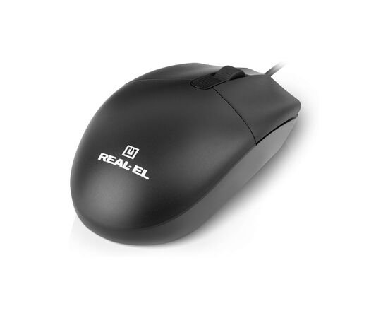 Мишка REAL-EL RM-210 USB Black (EL123200036), зображення 4 Мишка REAL-EL RM-210 USB Black (EL123200036), зображення 4