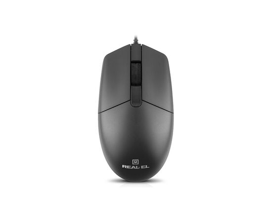Мишка REAL-EL RM-210 USB Black (EL123200036), зображення 6 Мишка REAL-EL RM-210 USB Black (EL123200036), зображення 6