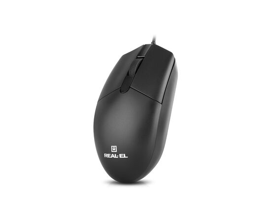 Мишка REAL-EL RM-210 USB Black (EL123200036), зображення 7 Мишка REAL-EL RM-210 USB Black (EL123200036), зображення 7