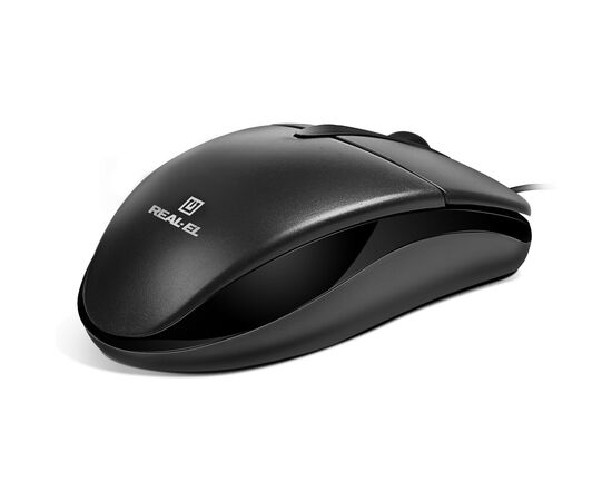 Мишка REAL-EL RM-214 USB Black (EL123200039), зображення 5 Мишка REAL-EL RM-214 USB Black (EL123200039), зображення 5