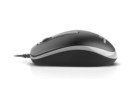 Мишка REAL-EL RM-217 USB Black/Gray (EL123200038), зображення 5 Мишка REAL-EL RM-217 USB Black/Gray (EL123200038), зображення 5