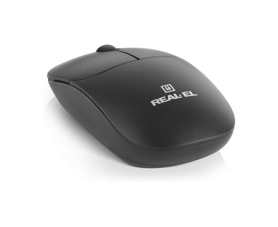 Мышка REAL-EL RM-313W Wireless Black (EL123200042), изображение 5 Мышка REAL-EL RM-313W Wireless Black (EL123200042), изображение 5