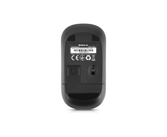 Мышка REAL-EL RM-313W Wireless Black (EL123200042), изображение 9 Мышка REAL-EL RM-313W Wireless Black (EL123200042), изображение 9