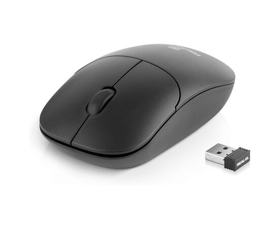 Мышка REAL-EL RM-313W Wireless Black (EL123200042)