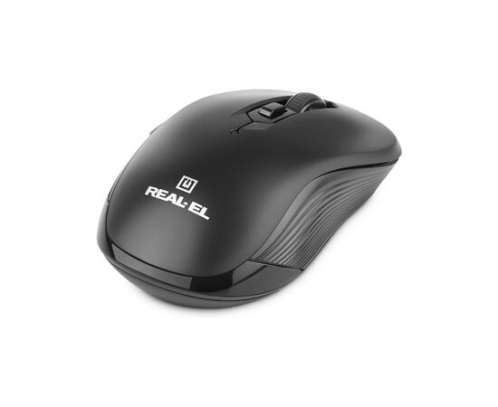 Мишка REAL-EL RM-331W Wireless Black (EL123200044), зображення 5 Мишка REAL-EL RM-331W Wireless Black (EL123200044), зображення 5