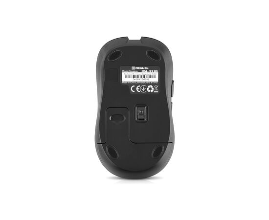 Мишка REAL-EL RM-331W Wireless Black (EL123200044), зображення 7 Мишка REAL-EL RM-331W Wireless Black (EL123200044), зображення 7