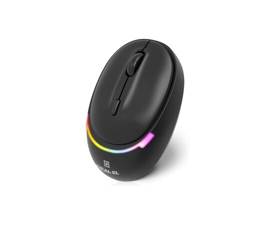 Мышка REAL-EL RM-440W Wireless/Bluetooth Black (EL123200045), изображение 2 Мышка REAL-EL RM-440W Wireless/Bluetooth Black (EL123200045), изображение 2
