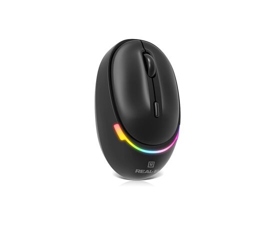 Мышка REAL-EL RM-440W Wireless/Bluetooth Black (EL123200045), изображение 5 Мышка REAL-EL RM-440W Wireless/Bluetooth Black (EL123200045), изображение 5