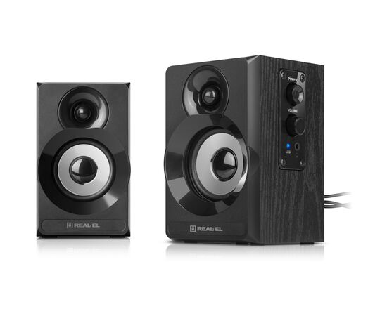 Акустическая система REAL-EL S-217 Black (EL121200013), изображение 2