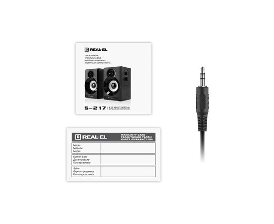Акустическая система REAL-EL S-217 Black (EL121200013), изображение 9