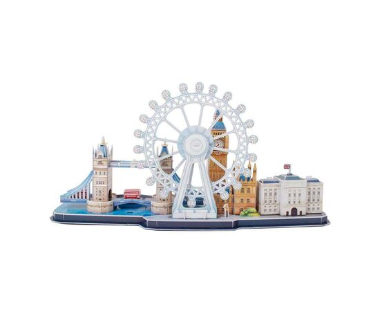 Пазл Cubic Fun Тривимірний пазл CityLine London (MC253h), зображення 10 Пазл Cubic Fun Тривимірний пазл CityLine London (MC253h), зображення 10
