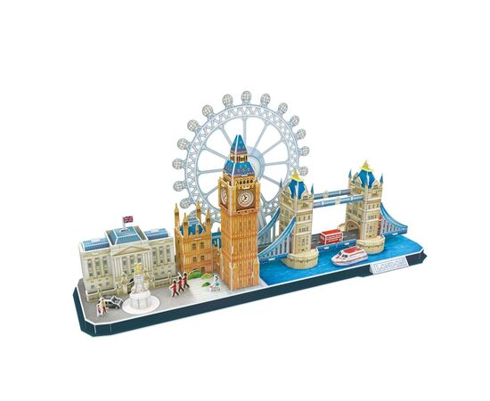 Пазл Cubic Fun Тривимірний пазл CityLine London (MC253h), зображення 3 Пазл Cubic Fun Тривимірний пазл CityLine London (MC253h), зображення 3