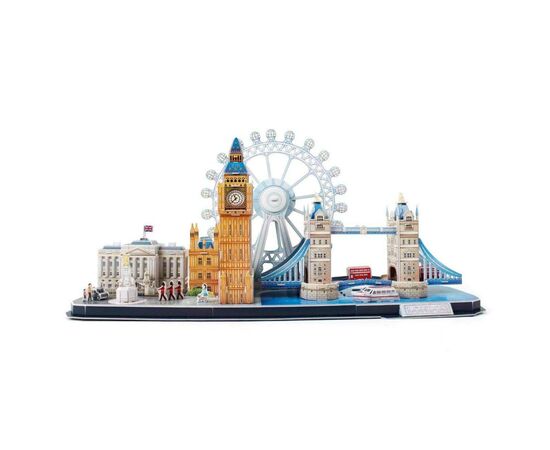 Пазл Cubic Fun Тривимірний пазл CityLine London (MC253h), зображення 7 Пазл Cubic Fun Тривимірний пазл CityLine London (MC253h), зображення 7