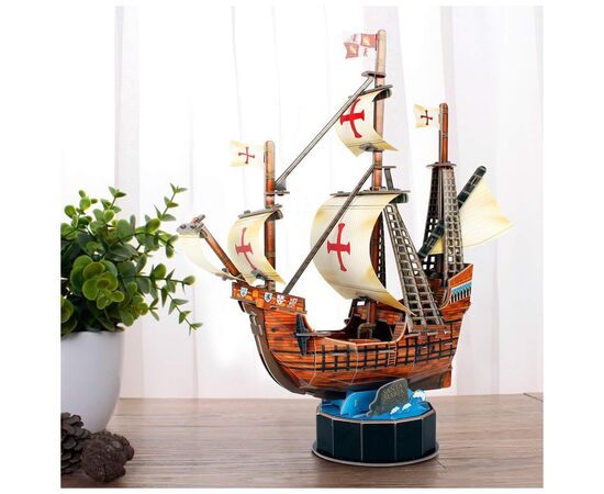 Пазл Cubic Fun Трехмерная головоломка-конструктор Санта Мария (T4031h), изображение 5 Пазл Cubic Fun Трехмерная головоломка-конструктор Санта Мария (T4031h), изображение 5