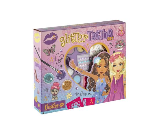 Набор для творчества Besties создание блестящих татуировок (961020), изображение 2 Набор для творчества Besties создание блестящих татуировок (961020), изображение 2