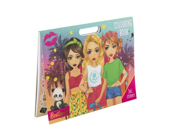 Набор для творчества Besties Раскраска «Мега» со стикерами (961023), изображение 2 Набор для творчества Besties Раскраска «Мега» со стикерами (961023), изображение 2