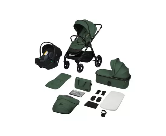 Коляска Lionelo 3 в 1 AMBER PLUS 3IN1 GREEN FOREST (LO-AMBER PLUS 3IN1 GREEN FOREST), изображение 12 Коляска Lionelo 3 в 1 AMBER PLUS 3IN1 GREEN FOREST (LO-AMBER PLUS 3IN1 GREEN FOREST), изображение 12