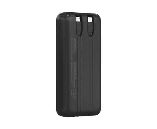 Батарея универсальная ColorWay 20 000 mAh EnergyPlus PD/18W, QC3.0/22.5W, Black (CW-PB200LPB4BK-PDD), изображение 2 Батарея универсальная ColorWay 20 000 mAh EnergyPlus PD/18W, QC3.0/22.5W, Black (CW-PB200LPB4BK-PDD), изображение 2