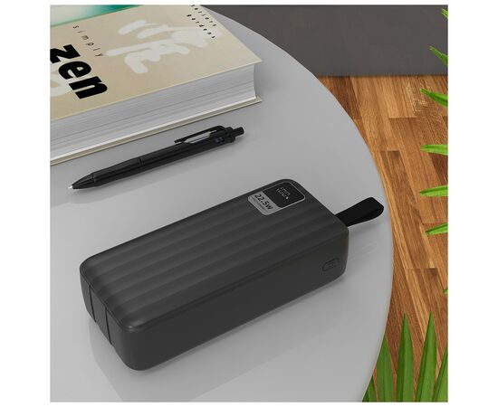 Батарея универсальная ColorWay 30 000 mAh PD/18W, QC3.0/22.5, Digital Display, Black (CW-PB300LPC5BK-PDD), изображение 8 Батарея универсальная ColorWay 30 000 mAh PD/18W, QC3.0/22.5, Digital Display, Black (CW-PB300LPC5BK-PDD), изображение 8