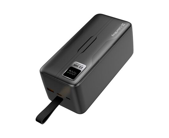 Батарея универсальная ColorWay 50 000 mAh PD/18W, QC3.0/22.5, Digital Display, Black (CW-PB500LPC5BK-PDD), изображение 3 Батарея универсальная ColorWay 50 000 mAh PD/18W, QC3.0/22.5, Digital Display, Black (CW-PB500LPC5BK-PDD), изображение 3