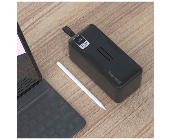 Батарея универсальная ColorWay 50 000 mAh PD/18W, QC3.0/22.5, Digital Display, Black (CW-PB500LPC5BK-PDD), изображение 7 Батарея универсальная ColorWay 50 000 mAh PD/18W, QC3.0/22.5, Digital Display, Black (CW-PB500LPC5BK-PDD), изображение 7