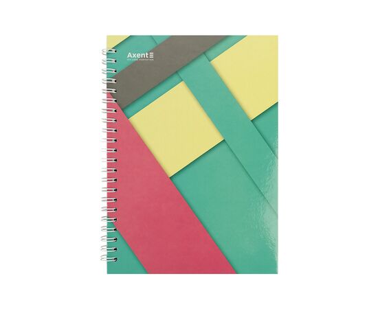 Блокнот Axent на спіралі тверда обкл., А5, 96арк. №13 (8032-13-A)
