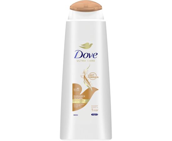Шампунь Dove Hair Therapy Сяючий блиск 400 мл (8710447203415)