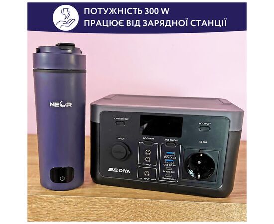 Термокружка Neor з підігрівом SMART HEAT 3.40 BL (23002036), изображение 7 Термокружка Neor з підігрівом SMART HEAT 3.40 BL (23002036), изображение 7