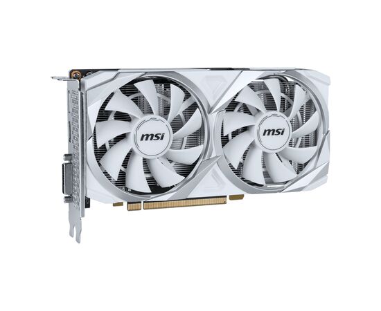 Видеокарта MSI GeForce RTX3050 8Gb VENTUS 2X XS WHITE OC (RTX 3050 VENTUS 2X XS WHITE 8G OC), изображение 2 Видеокарта MSI GeForce RTX3050 8Gb VENTUS 2X XS WHITE OC (RTX 3050 VENTUS 2X XS WHITE 8G OC), изображение 2